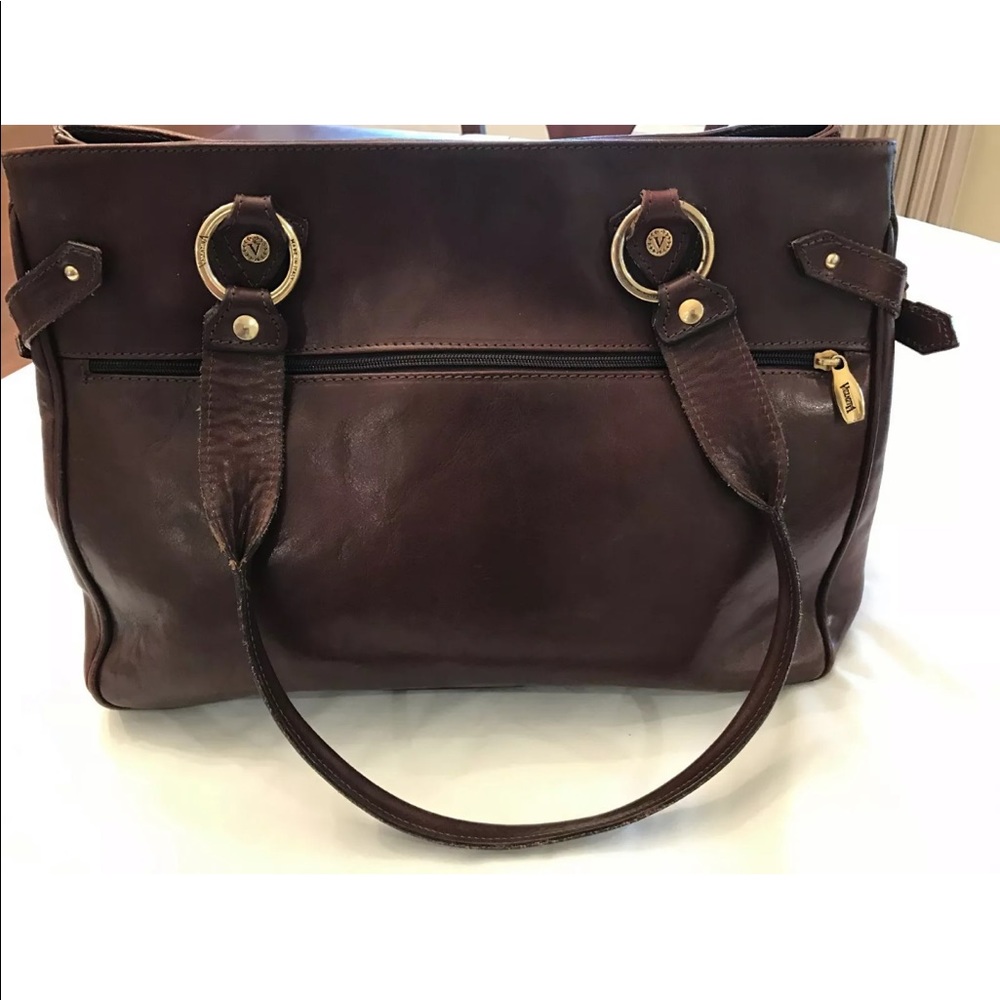 Women’s Valentina pre-owned leather brown purse